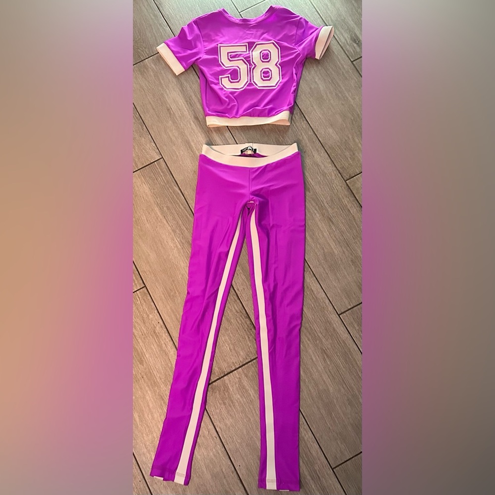 Joli fashn purple set - XS lounge work out